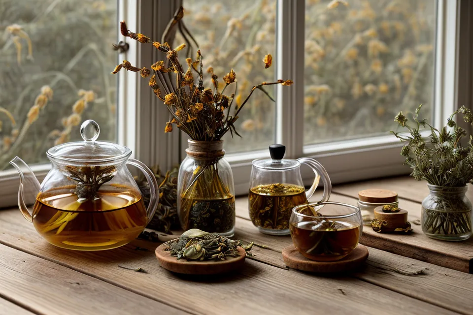 Confort urinaire au naturel : infusion de plantes et carnet de notes, phytothérapie pour débutante