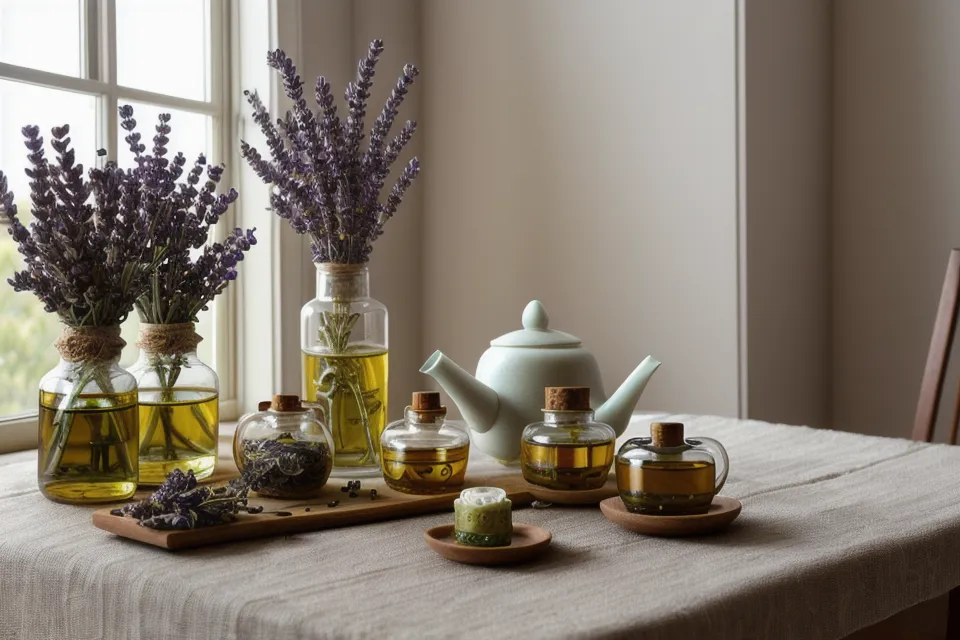 Application d'aloe vera et d'huile végétale sur mains humides pour hydrater la peau