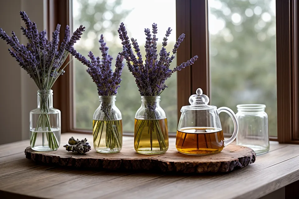 Écran d'ordinateur affichant un module de formation en naturopathie, entouré de notes manuscrites sur les plantes