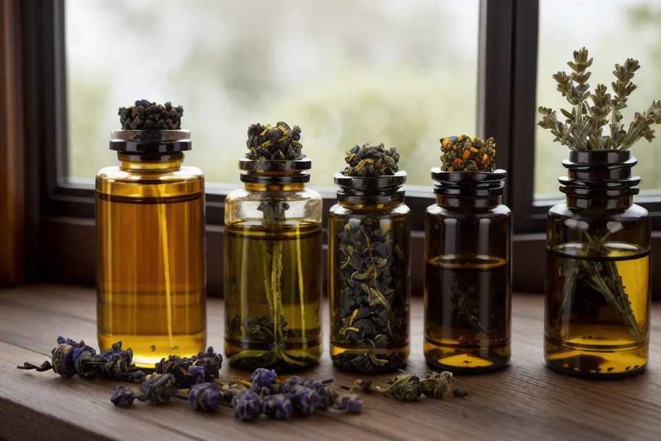 Remède naturel contre le mal de gorge en hiver : tisane et plantes séchées, naturopathie au quotidien