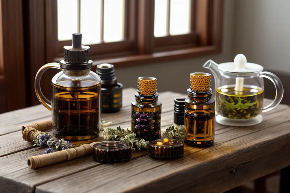 Thermomètre de cuisine utilisé pour vérifier la température d'une infusion avant d'ajouter le miel