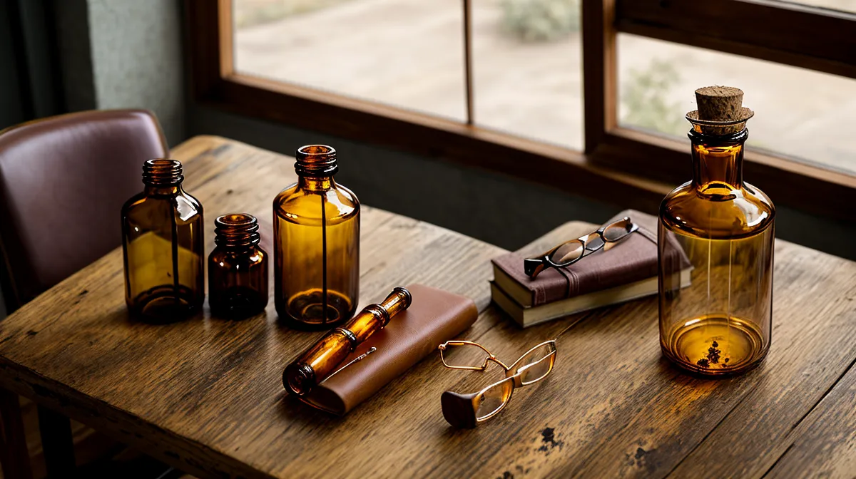 Huiles essentielles pour la charge mentale : flacons de Petit Grain Bigarade et Lavande vraie pour la relaxation naturelle