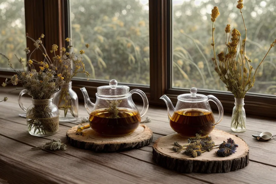 Phytothérapie pratique : fleurs de reine-des-prés séchées prêtes pour l'infusion