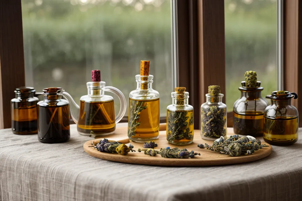 Mains tenant une tasse de tisane chaude, geste associé aux infusions de plantes pour le bien-être du cycle féminin